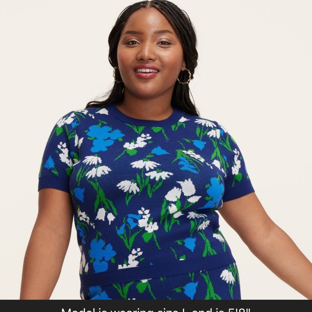 Kate Spade x Target - Floral Sweater Top